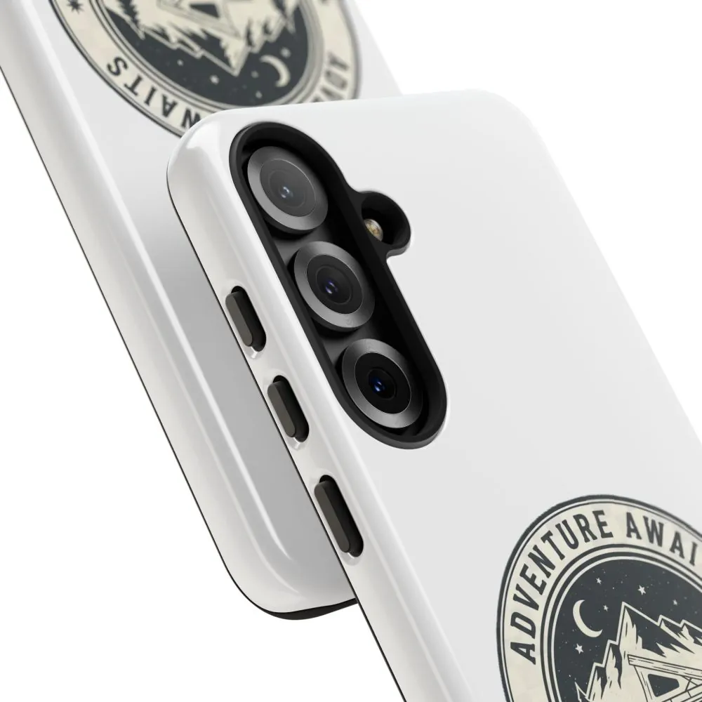Phone Case — "Adventure Awaits-Go Where You Feel Most Alive" Camper Van Design