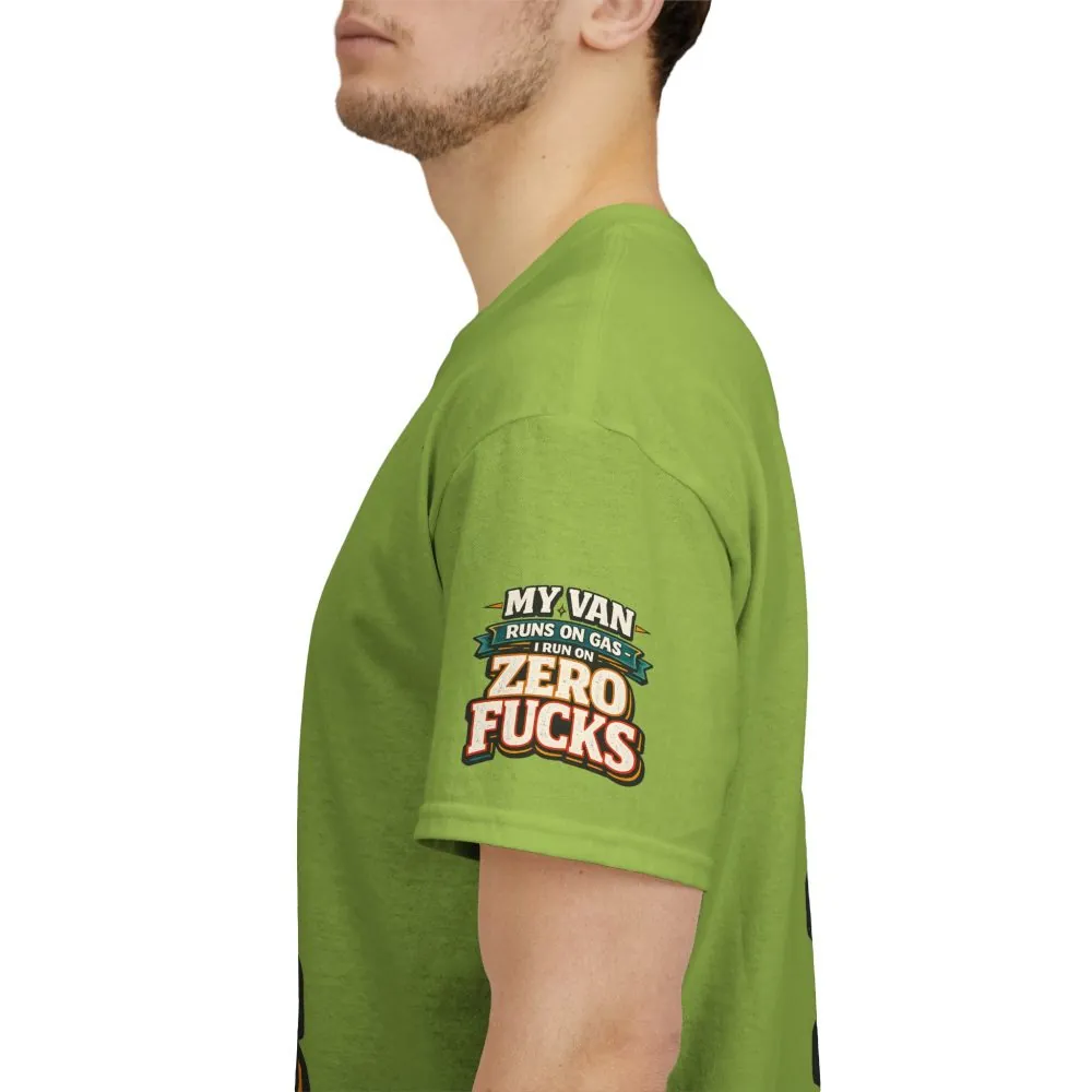 14570444553966115485_2048.jpeg Unisex Heavy Cotton Tee — "My Van Runs On Gas" Design F**K-Line