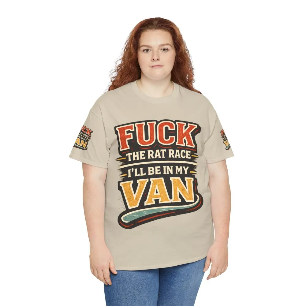 14589993490036331080_2048.jpeg Unisex Heavy Cotton Tee — "Fuck The Rat Race" Design F**K-Line