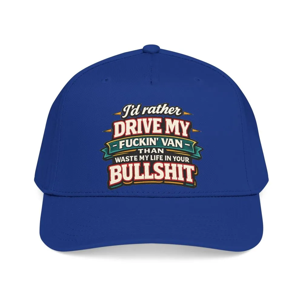 Baseball Cap - "I´d Rather Drive My Fucking Van" Design F**K-Line