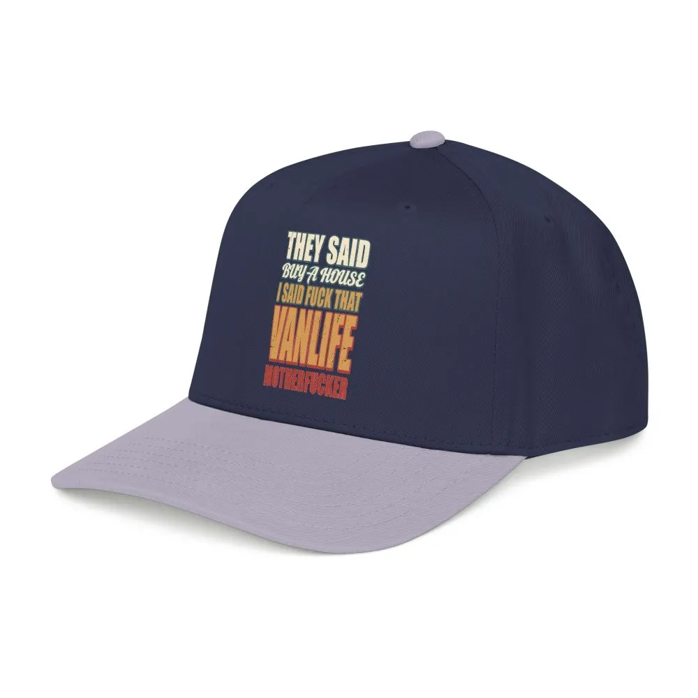 14630522634459153973_2048.jpeg Baseball Cap - "They Said Buy A House" Design F**K-Line