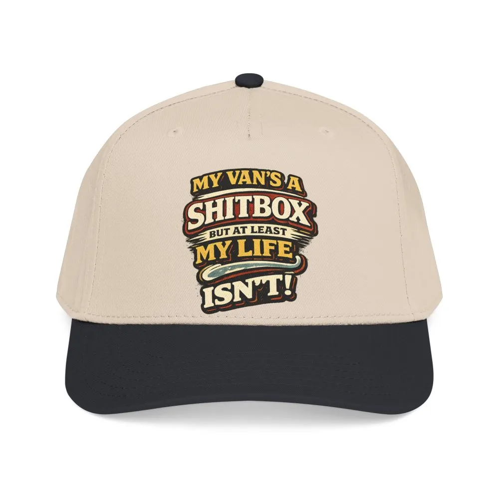 Baseball Cap - "My Van`s A Shitbox" Design F**K-Line