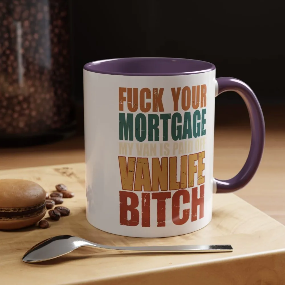 14685173184205920030_2048.jpeg Accent Coffee Mug (11, 15oz) — "Fuck Your Mortgage" Design F**K-Line