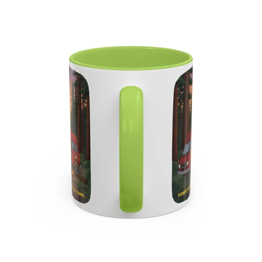 14701922460766475071_2048.jpeg Accent Coffee Mug (11, 15oz) — "Forest Air Free Spirit Full Tank" Design Sitcom-Line