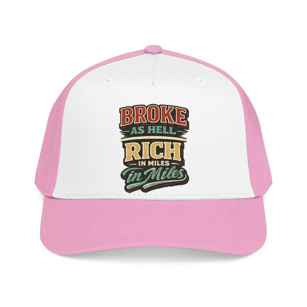 Baseball Cap - "Broke As Hell" Design F**K-Line
