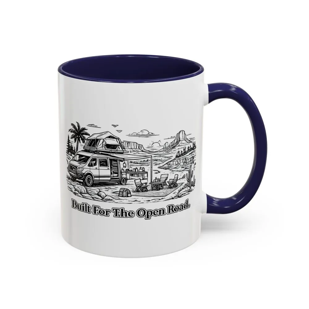 14797038657949406426_2048.jpeg Accent Coffee Mug (11, 15oz) — "Built For The Open Road" Design Minimal-Line