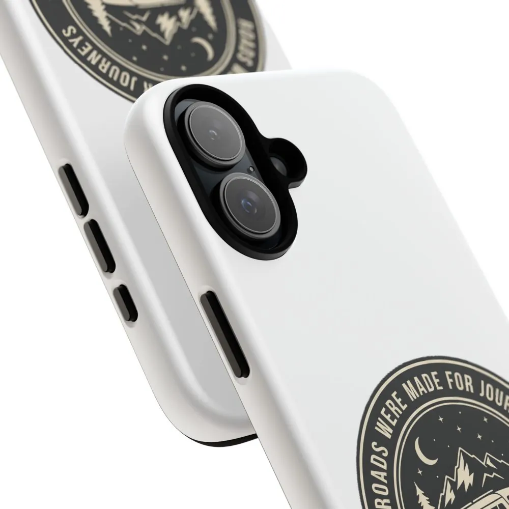 Phone Case — "ROAD WHERE MADE FOR JOURNEYS-NOT DESTINATIONS" Camper Van Design
