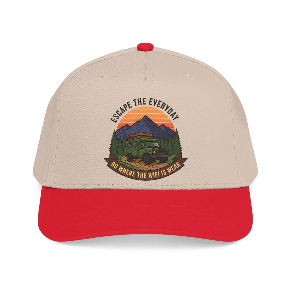 14805839675119529686_2048.jpeg Baseball Cap - 'Escape the Everyday' Off-Road Adventure Hat