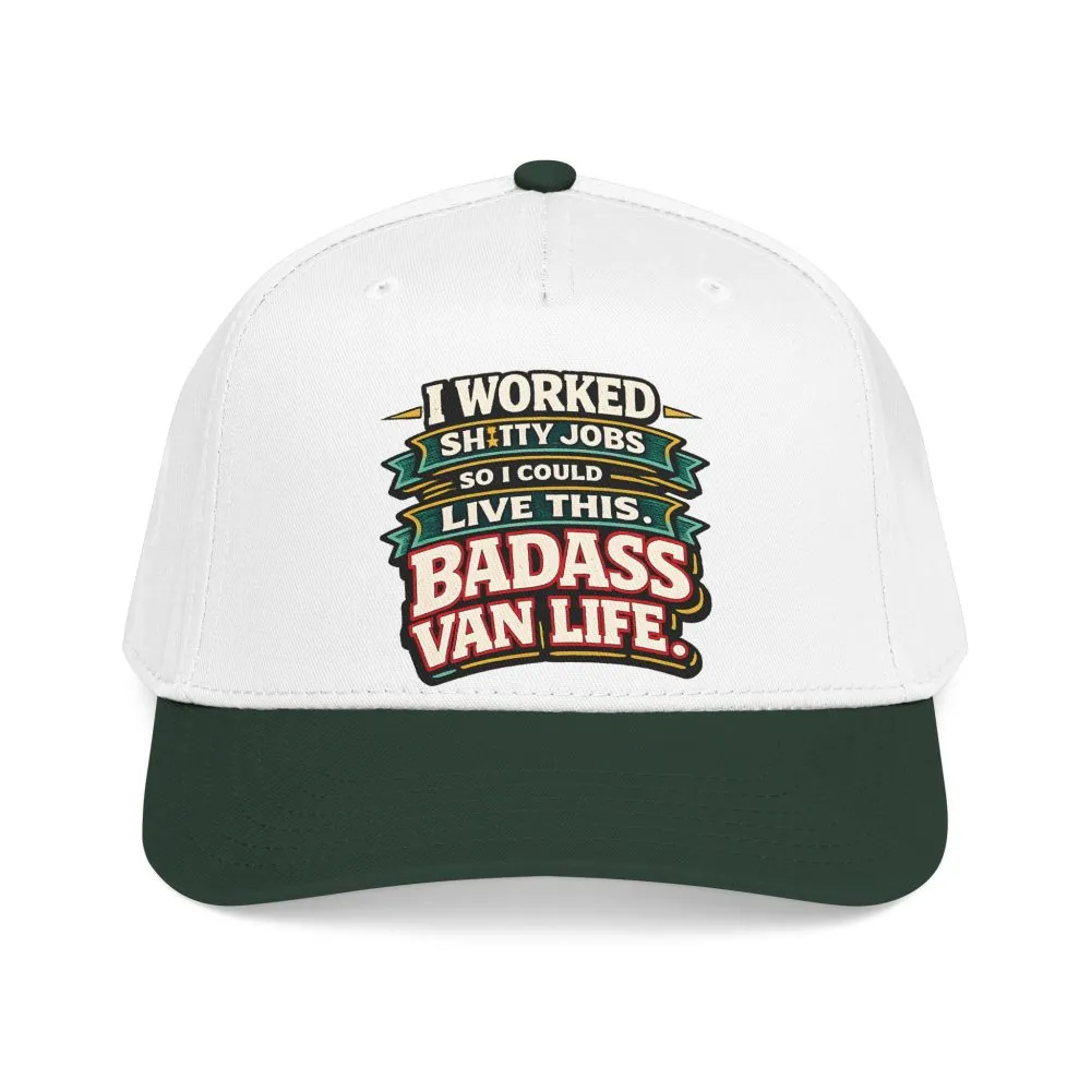14861913188100475916_2048.jpeg Baseball Cap - "I Worked Shitty Jobs" Design F**K-Line