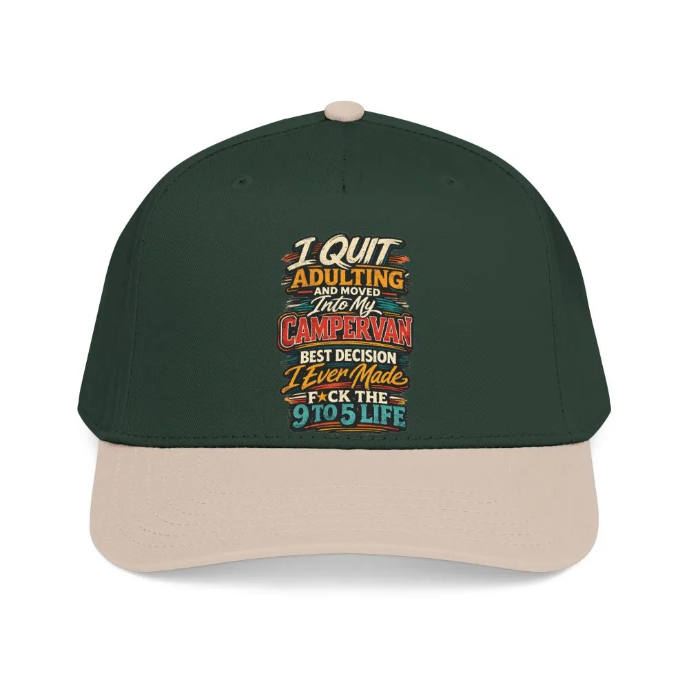 Baseball Cap - "I Quit Adulting" Design F**K-Line