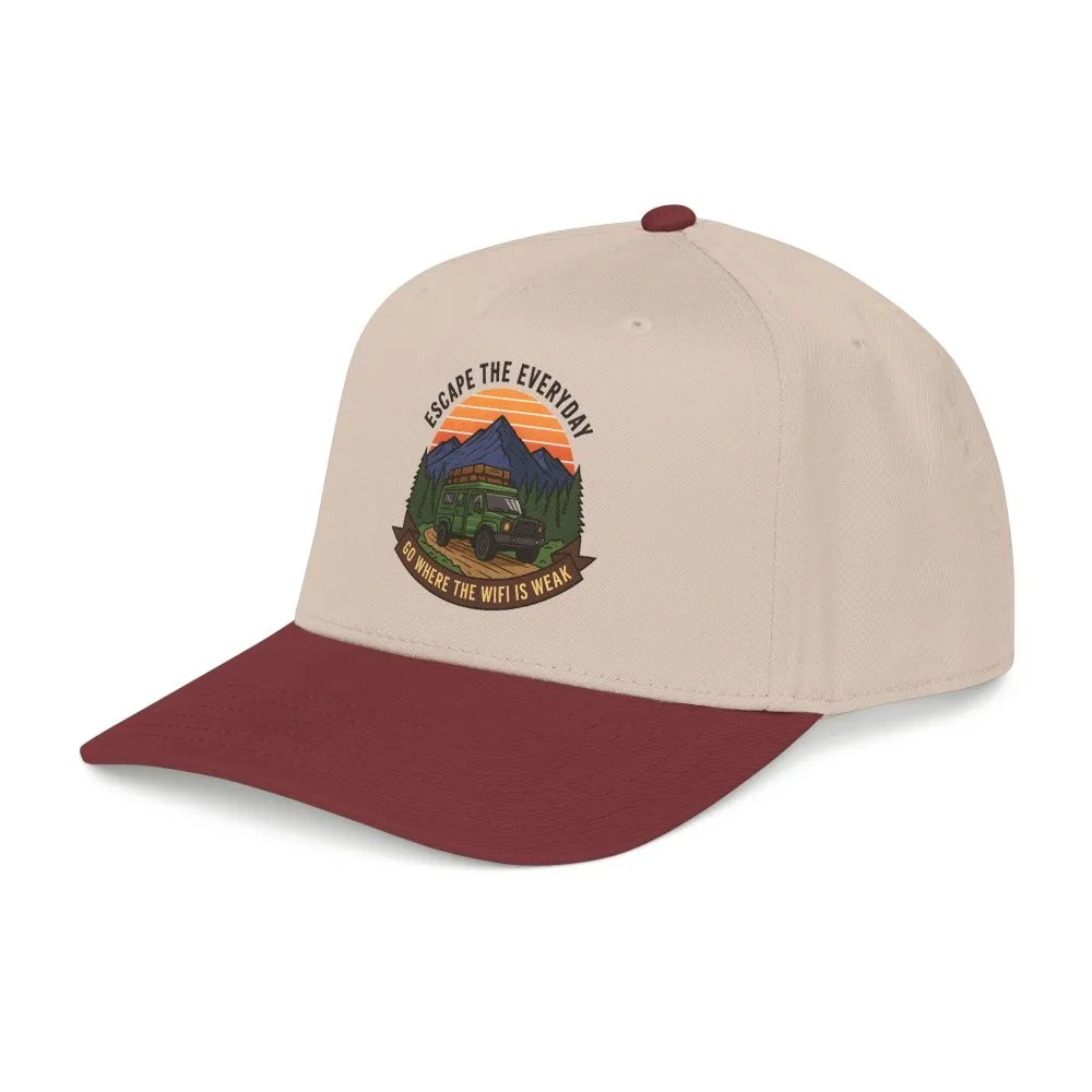 14871714730316917025_2048.jpeg Baseball Cap - 'Escape the Everyday' Off-Road Adventure Hat