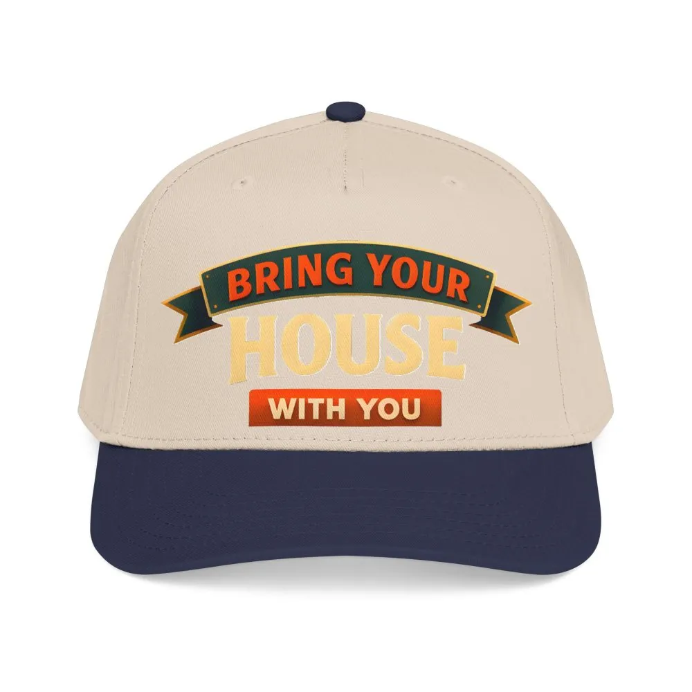 14895639494301002025_2048.jpeg Baseball Cap - "Bring Your House With You" Design Scenic-Line