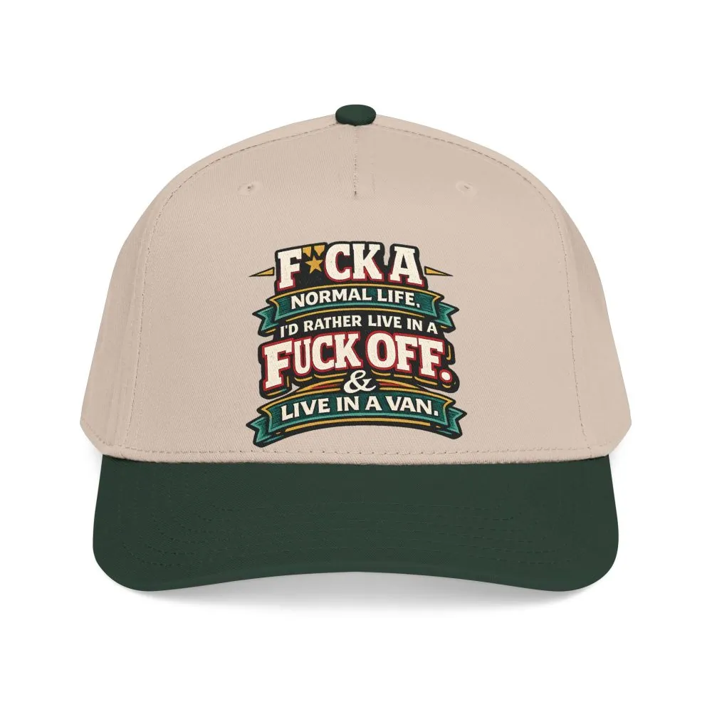 14904646291352889037_2048.jpeg Baseball Cap - "Fuck A Normal Life" Design F**K-Line