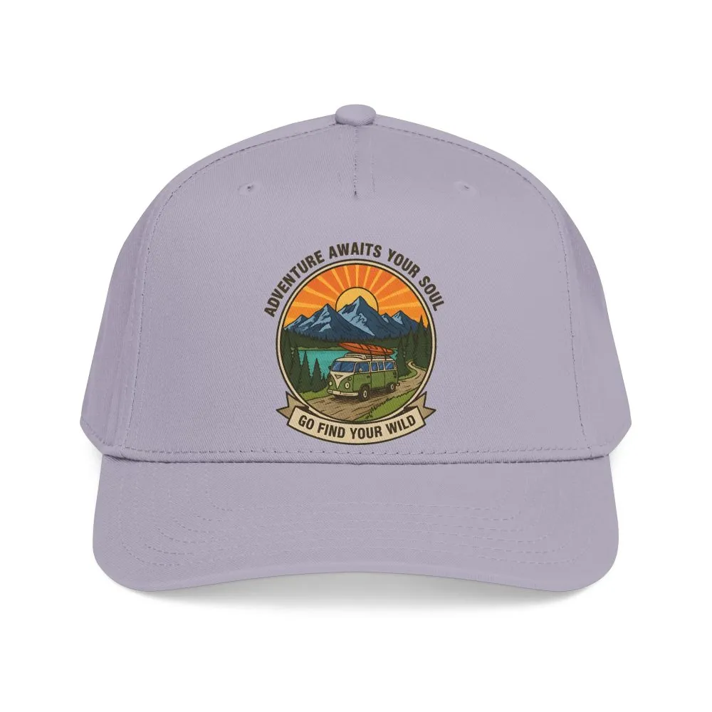 Baseball Cap — "Go Find Your Wild" Outdoor Patch