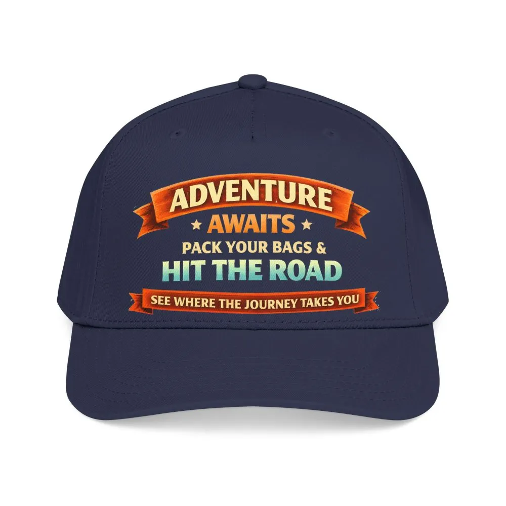 14962837272816406413_2048.jpeg Baseball Cap - "Adventure Awaits-Pack Your Bags" Design Scenic-Line