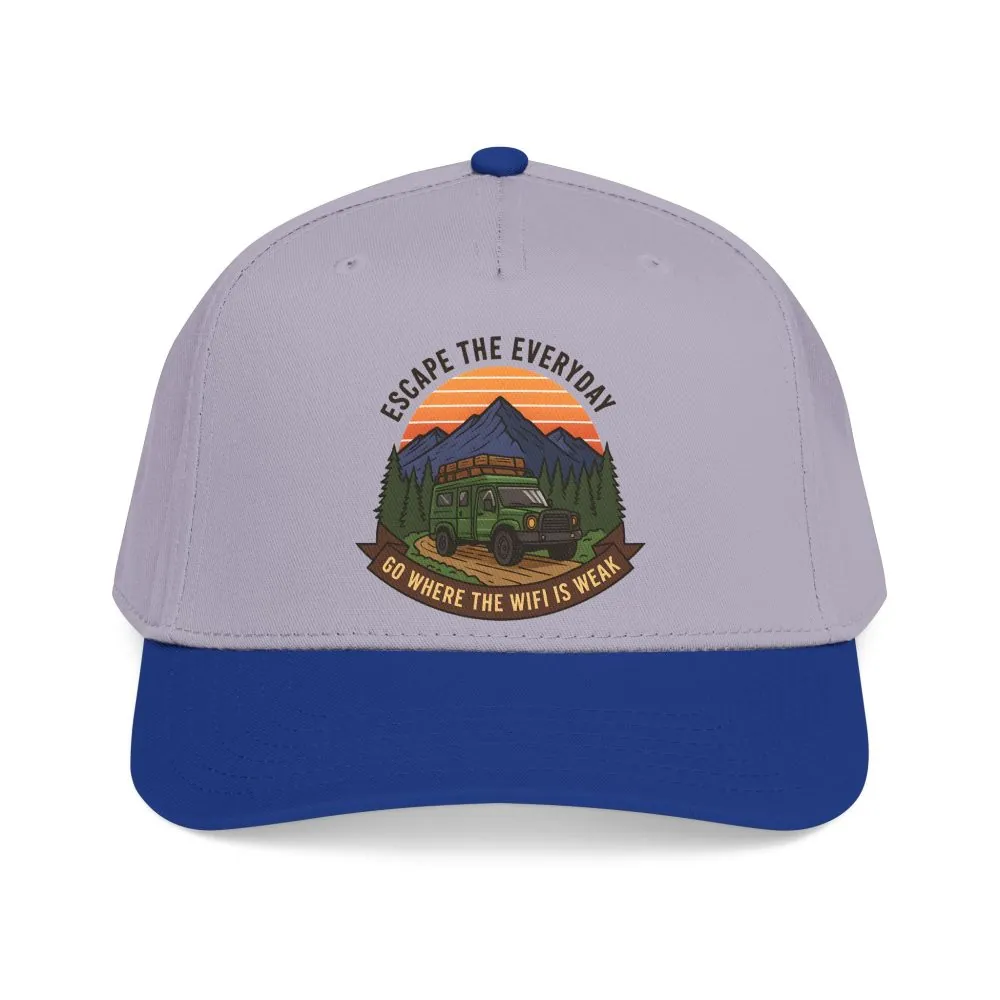 14968413374127828529_2048.jpeg Baseball Cap - 'Escape the Everyday' Off-Road Adventure Hat