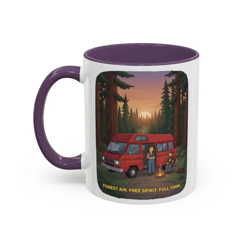 1497808835350384679_2048.jpeg Accent Coffee Mug (11, 15oz) — "Forest Air Free Spirit Full Tank" Design Sitcom-Line
