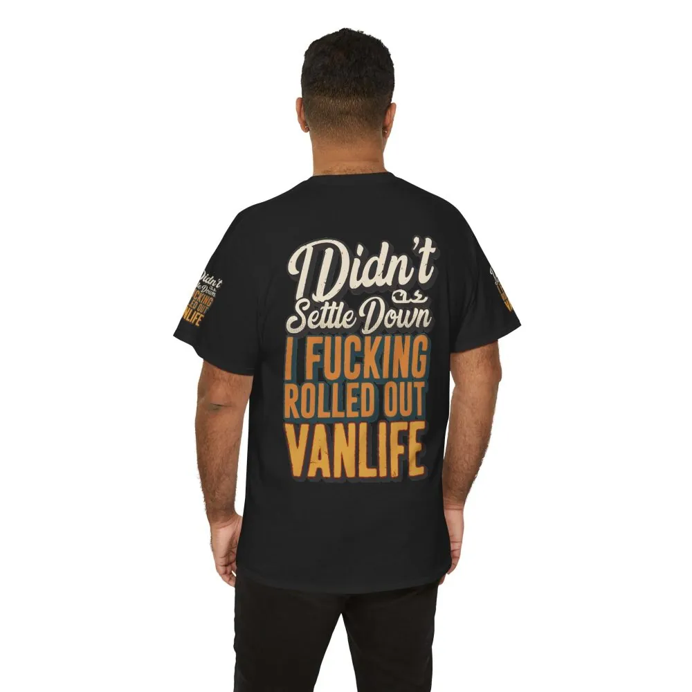 15059761640691737833_2048.jpeg Unisex Heavy Cotton Tee — "Dind´t Settle Down" Design F**K-Line