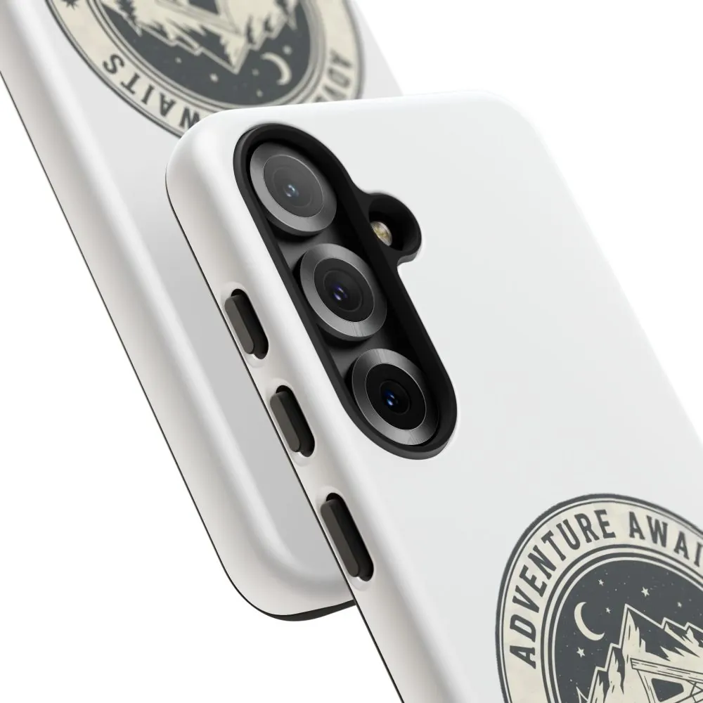 Phone Case — "Adventure Awaits-Go Where You Feel Most Alive" Camper Van Design