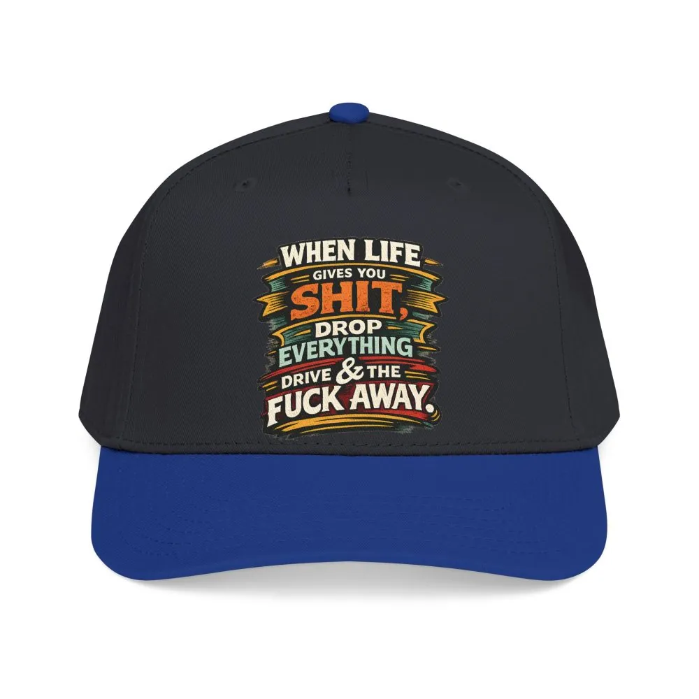 15078251520241274049_2048.jpeg Baseball Cap - "When Live Gives You Shit" Design F**K-Line