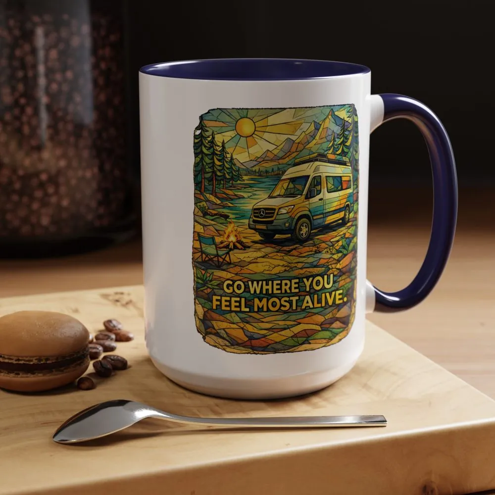 15098629302916396251_2048.jpeg Accent Coffee Mug (11, 15oz) — "Go Where You Feel Most Alive" Design Cubic-Line