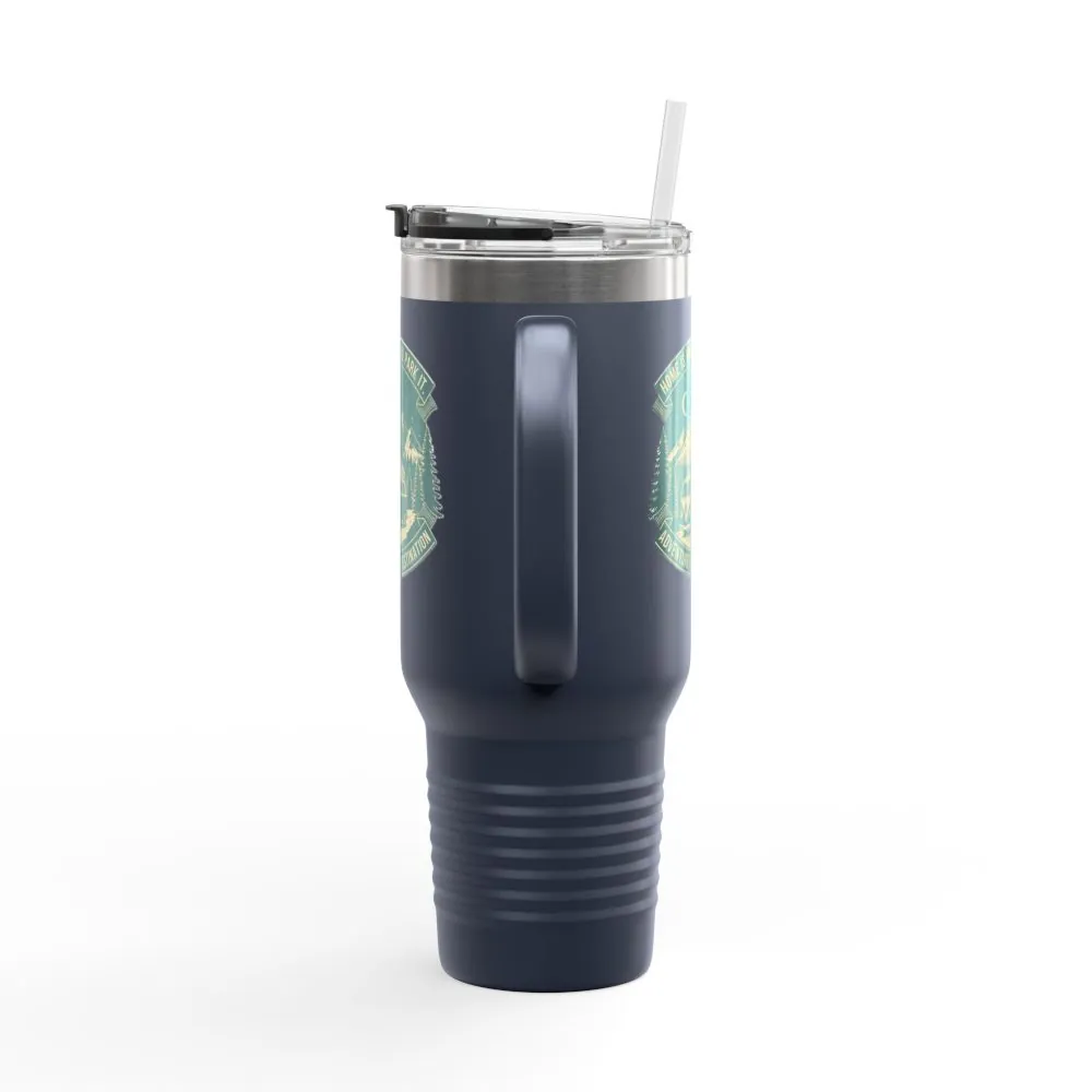15110242042622380821_2048.jpeg Insulated Travel Mug - "Home Is Where You Park It-Adventure is the destination" (40oz) – Retro Camper Design, Keep Drinks Hot or Cold