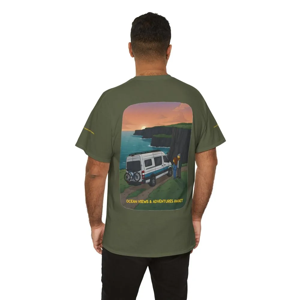 15131170236988626674_2048.jpeg Unisex Heavy Cotton Tee — "Ocean Views-Adventures Awaits" Design Sitcom-Line