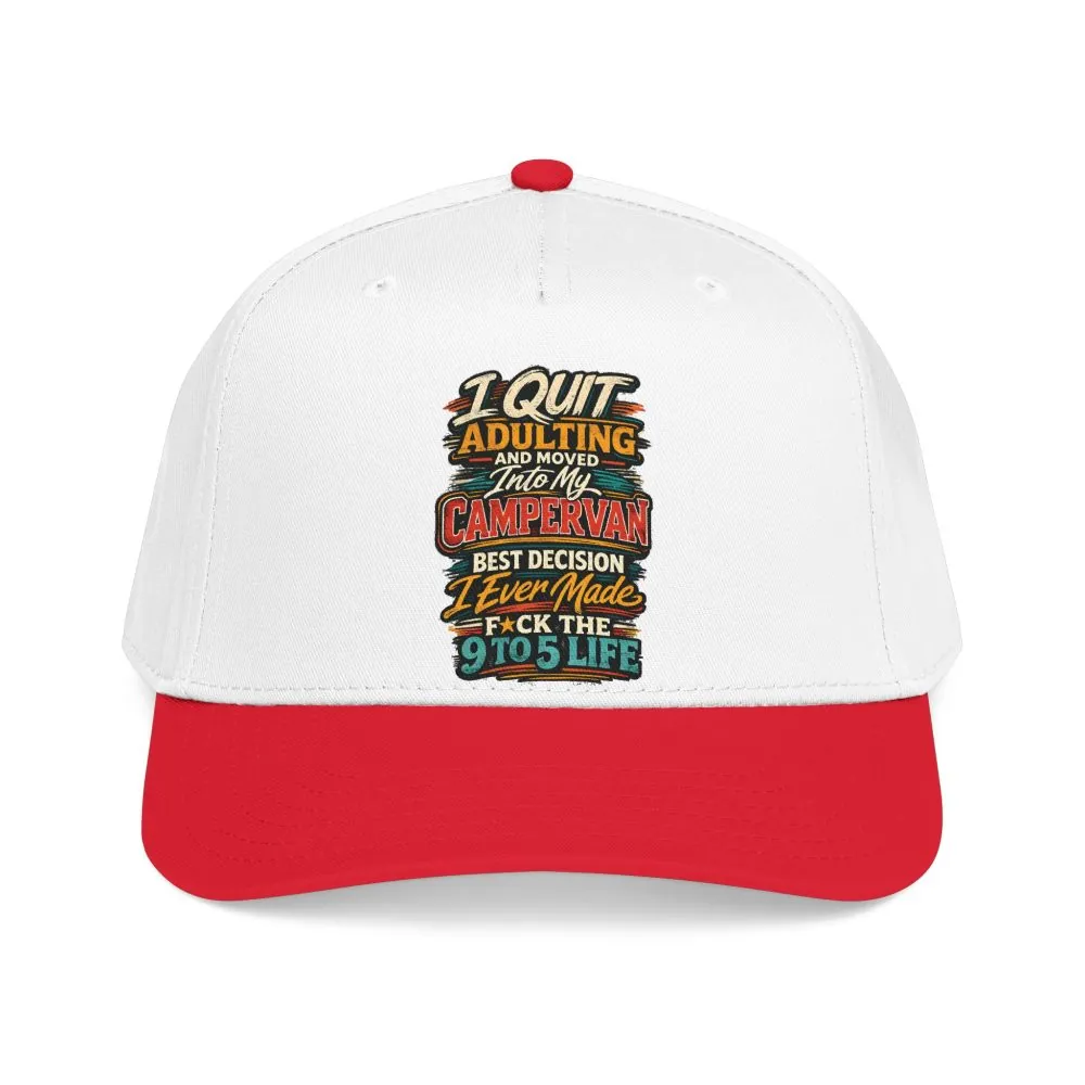 Baseball Cap - "I Quit Adulting" Design F**K-Line