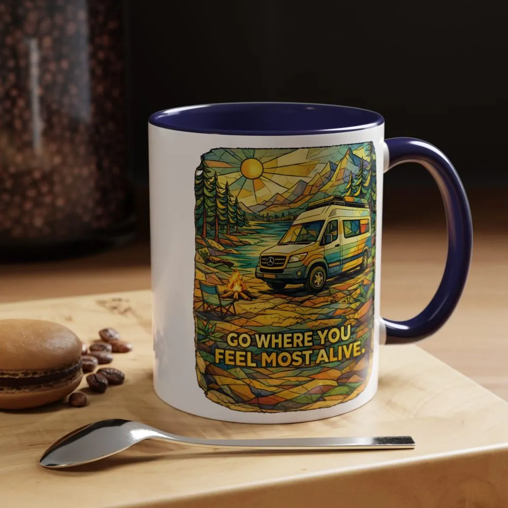 15148869285280319764_2048.jpeg Accent Coffee Mug (11, 15oz) — "Go Where You Feel Most Alive" Design Cubic-Line