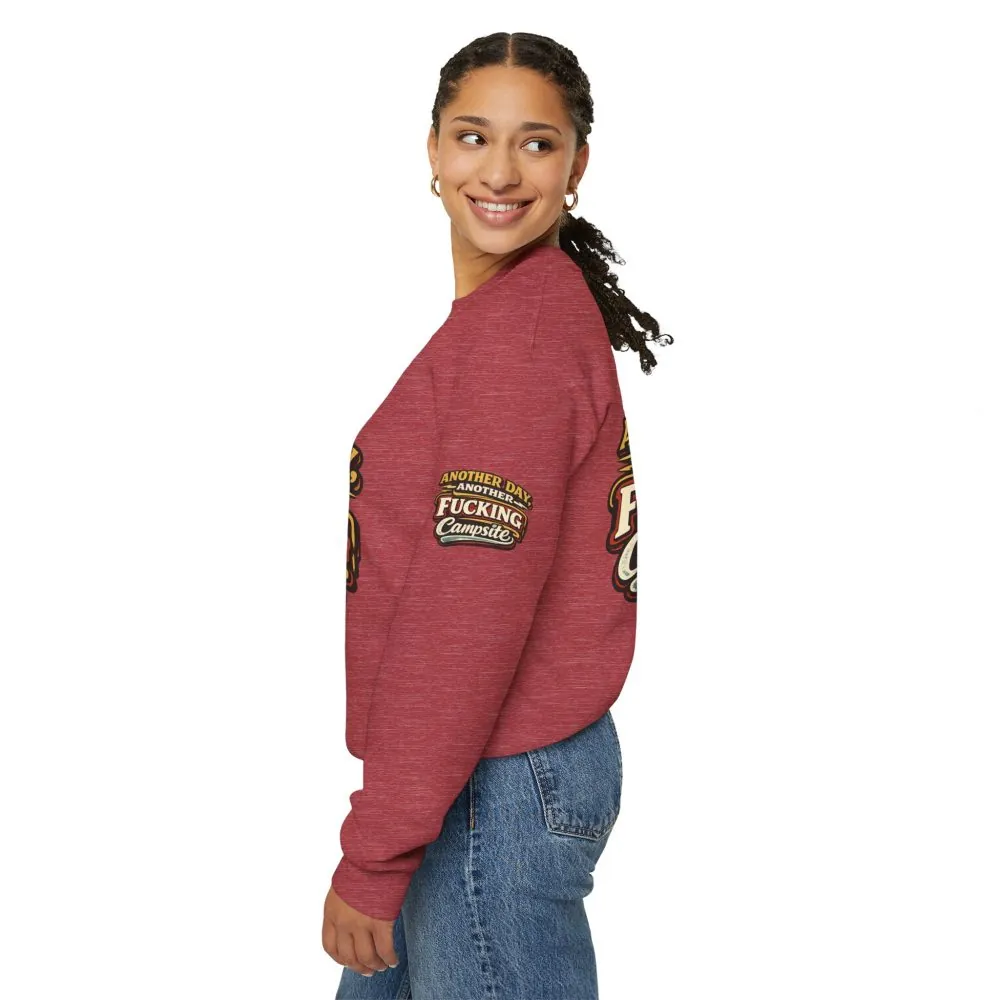 Unisex Heavy Blend™ Crewneck Sweatshirt — "Another Day" Design F**K-Line