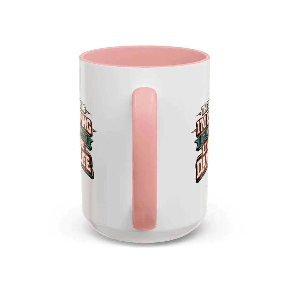 15181835528458617001_2048.jpeg Accent Coffee Mug (11, 15oz) — "The Only Thing I´m Escaping" Design F**K-Line