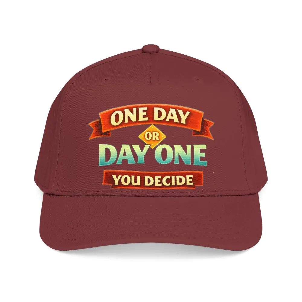 Baseball Cap - "One Day Or Day One" Design Scenic-Line