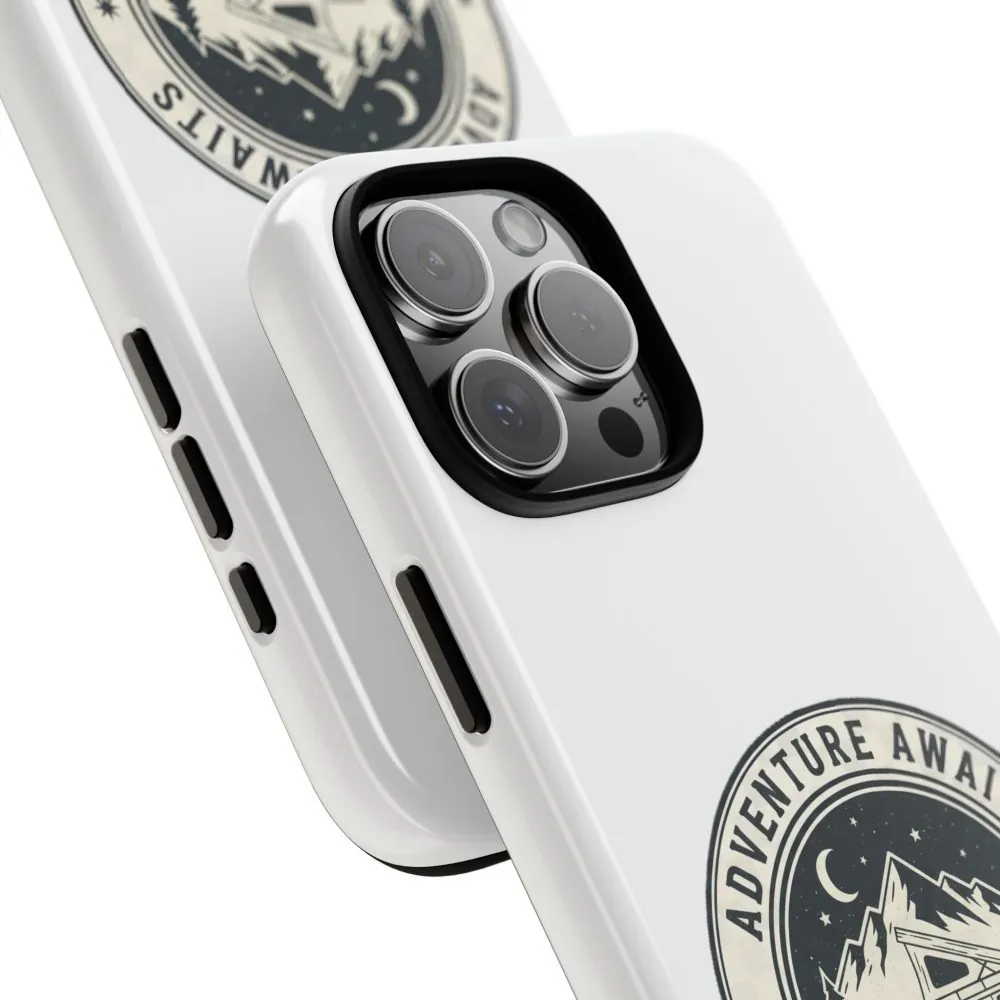 Phone Case — "Adventure Awaits-Go Where You Feel Most Alive" Camper Van Design