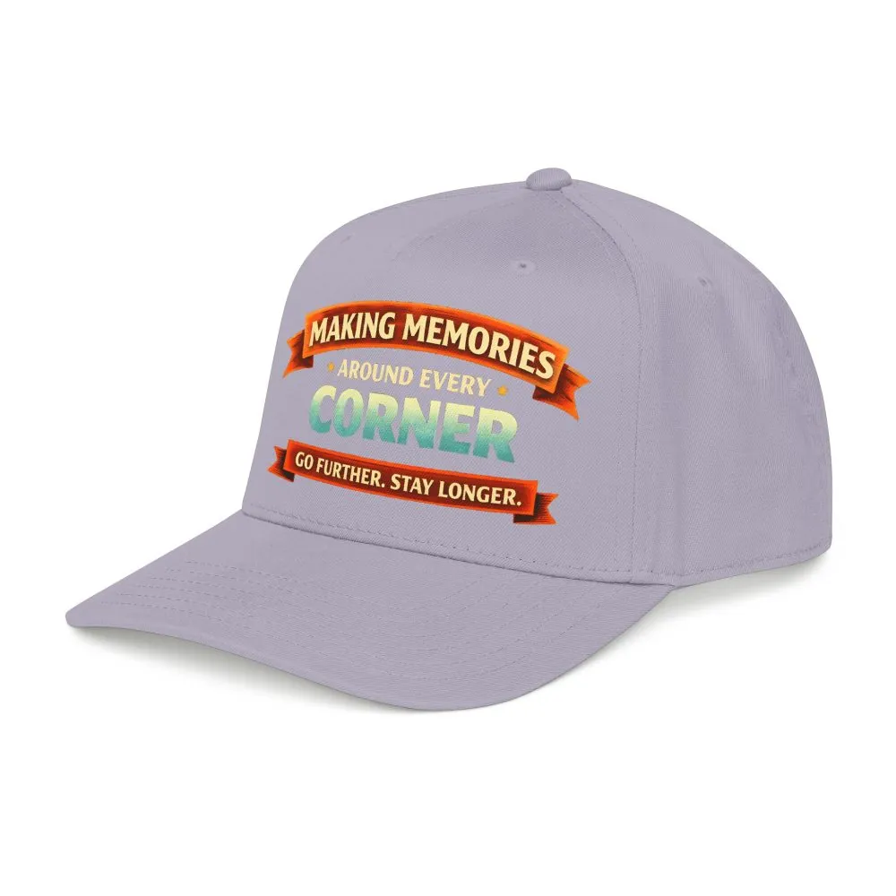 Baseball Cap - "Making Memories Around Every Corner" Design Scenic-Line