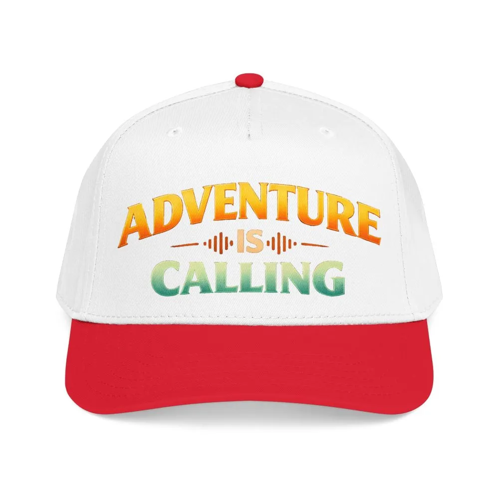 Baseball Cap - "Adventure Is Calling" Design Scenic-Line