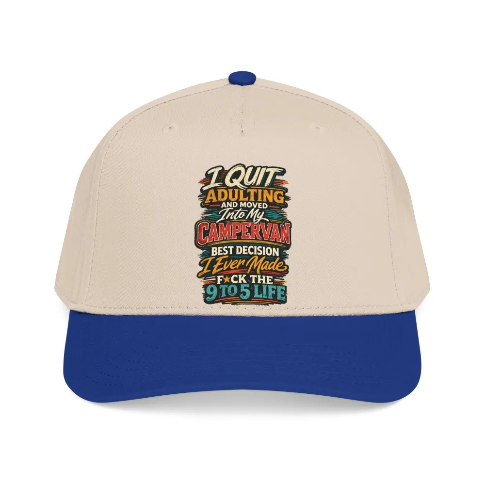 Baseball Cap - "I Quit Adulting" Design F**K-Line