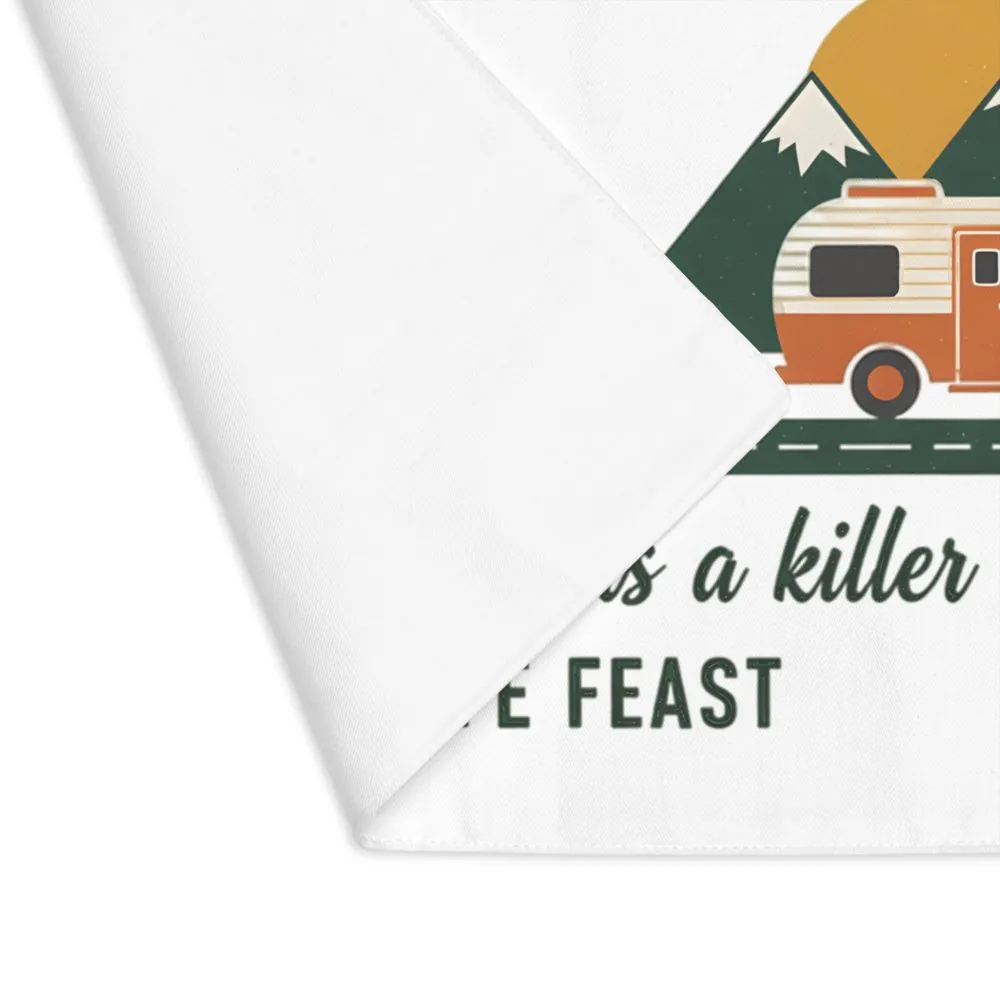 Vanlife Placemat — "On The Road Again" Vanlife Kitchen Placemat