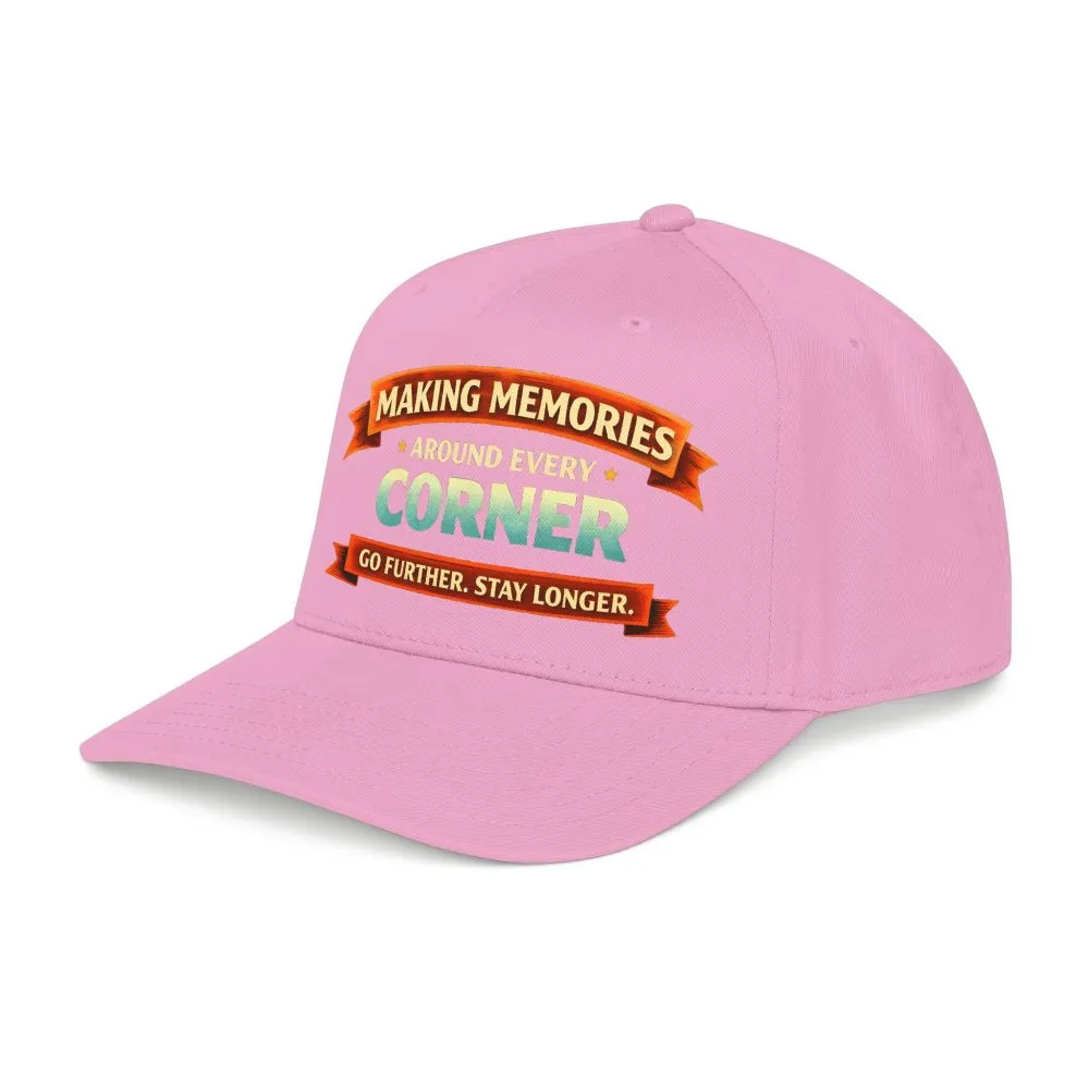 Baseball Cap - "Making Memories Around Every Corner" Design Scenic-Line