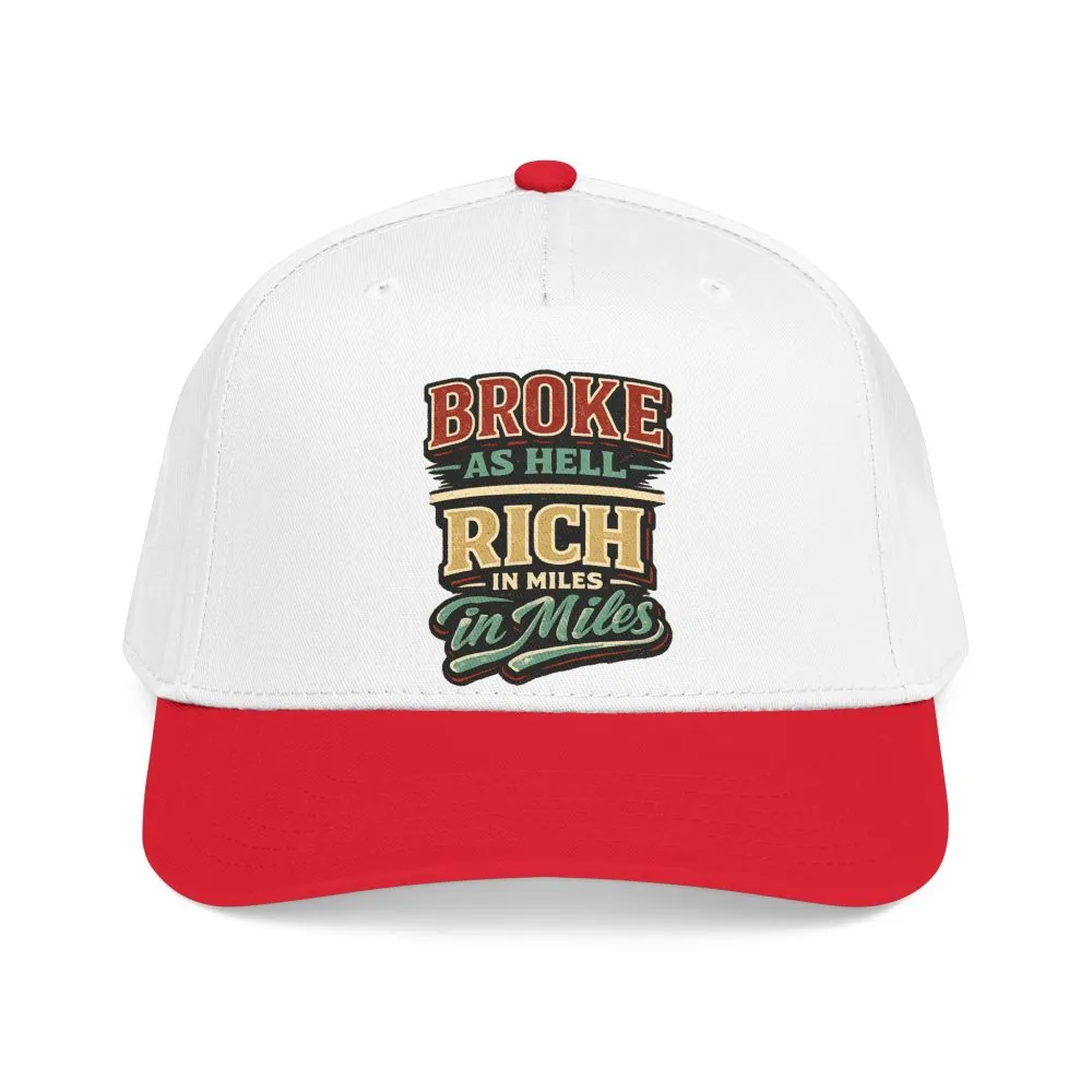 Baseball Cap - "Broke As Hell" Design F**K-Line