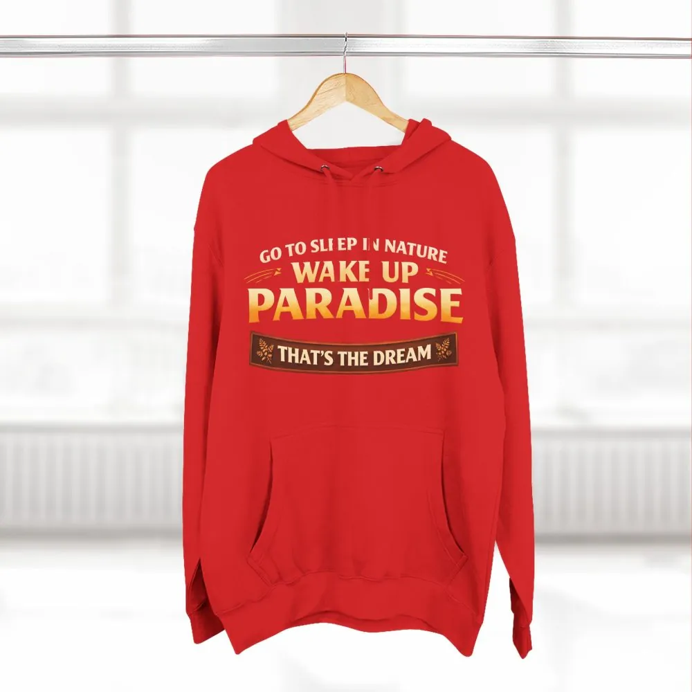 15291456144237453725_2048.jpeg Three-Panel Fleece Hoodie - "Go To Sleep In Nature " Design Scenic-Line