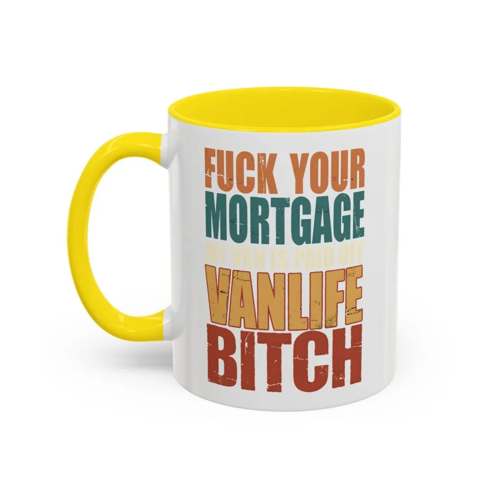 15327636956283144903_2048.jpeg Accent Coffee Mug (11, 15oz) — "Fuck Your Mortgage" Design F**K-Line