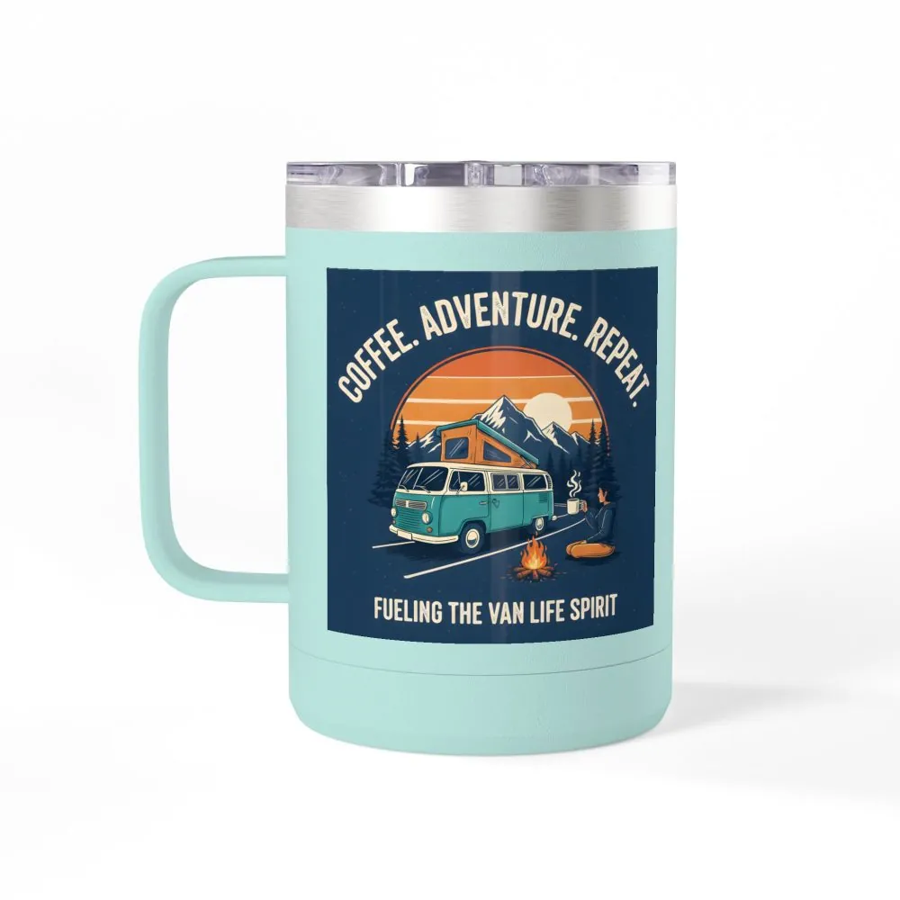 15332932745540408955_2048.jpeg Coffee Mug Tumbler, 15oz — “Coffee. Adventure. Repeat.”