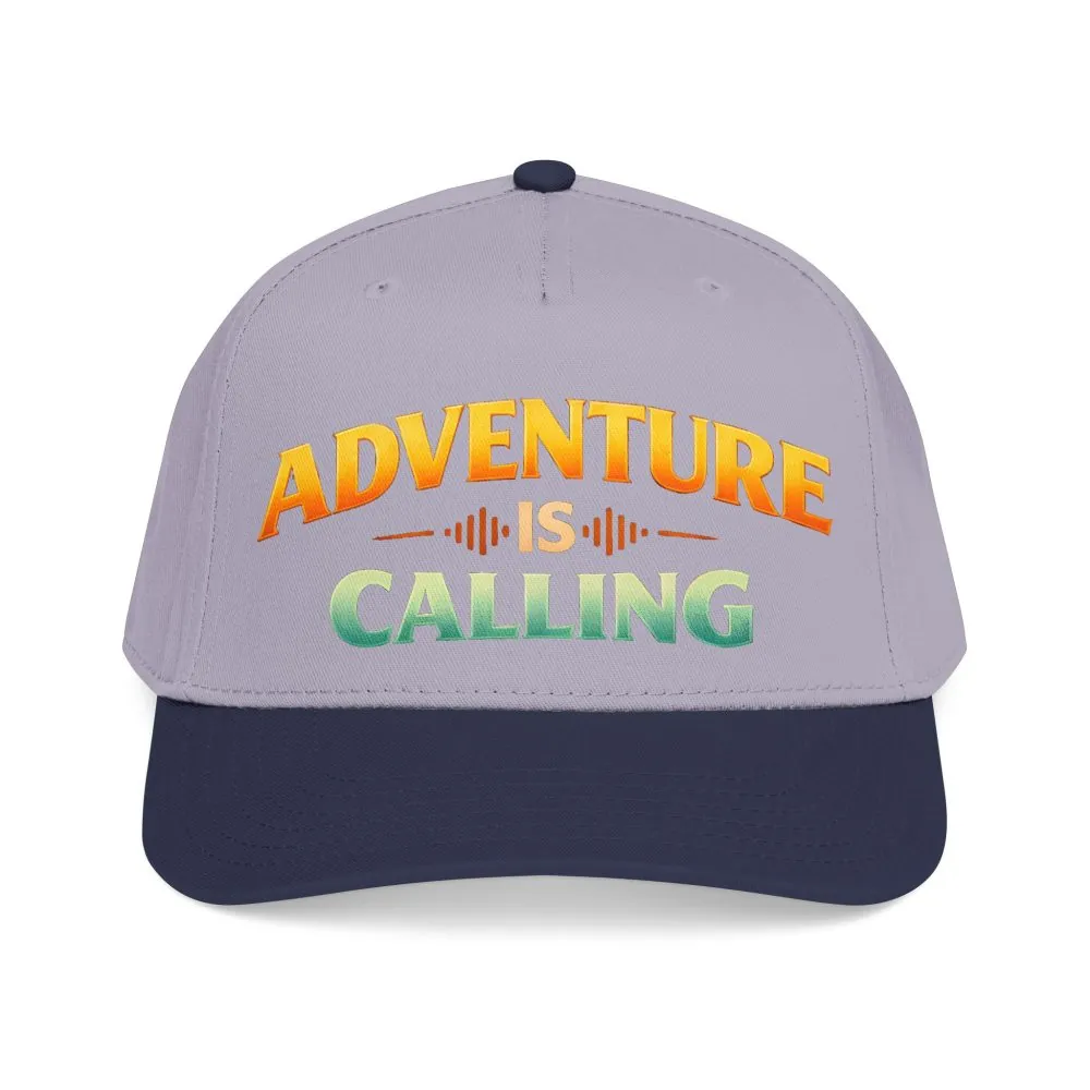 Baseball Cap - "Adventure Is Calling" Design Scenic-Line