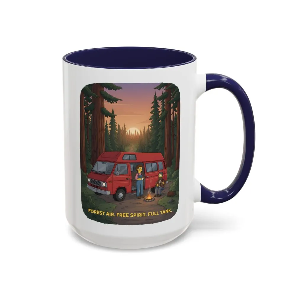 15353963846166897695_2048.jpeg Accent Coffee Mug (11, 15oz) — "Forest Air Free Spirit Full Tank" Design Sitcom-Line