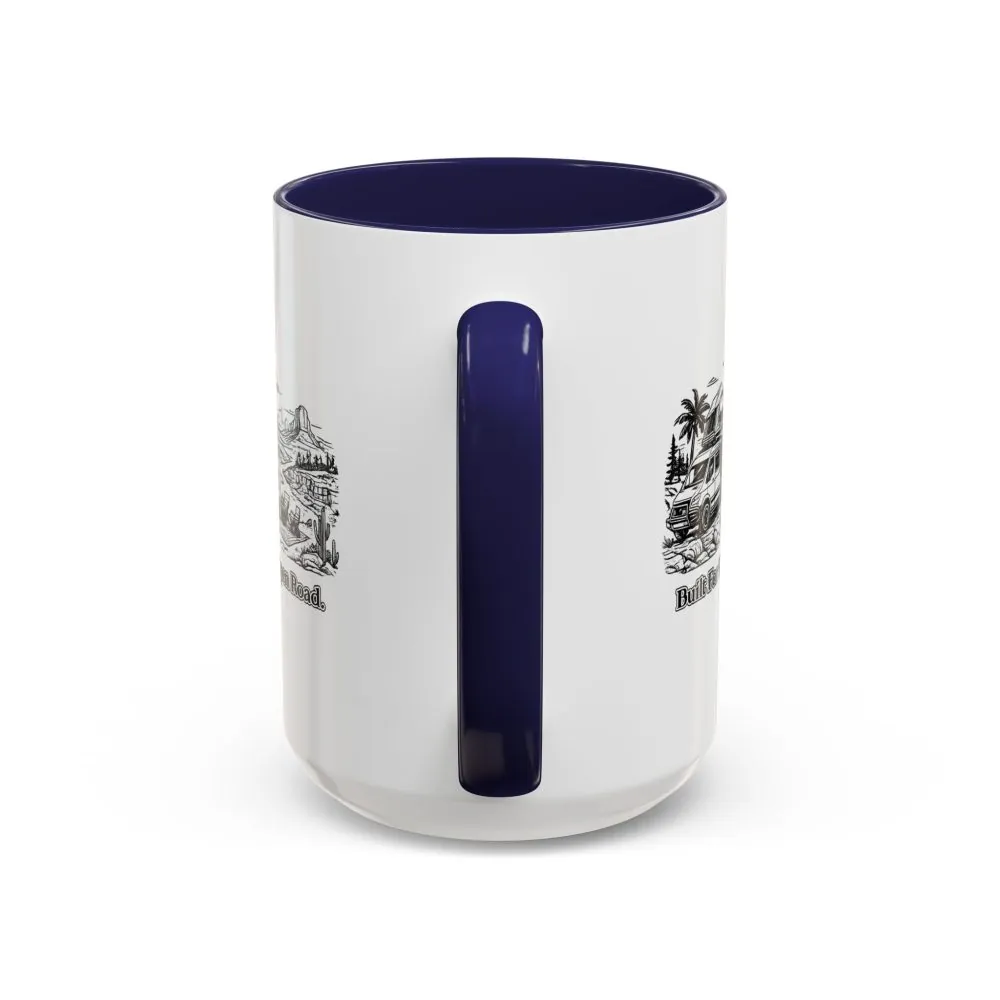 15354013750207165805_2048.jpeg Accent Coffee Mug (11, 15oz) — "Built For The Open Road" Design Minimal-Line