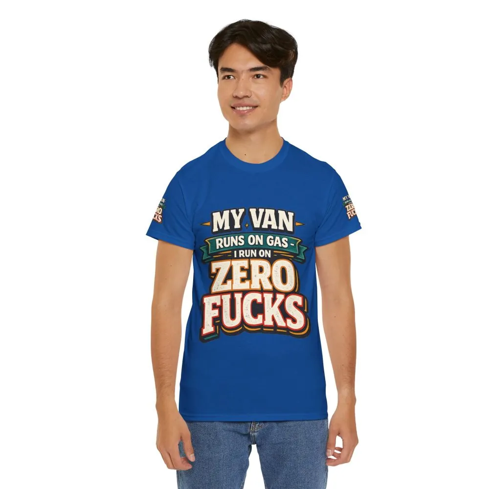 15376211607843558283_2048.jpeg Unisex Heavy Cotton Tee — "My Van Runs On Gas" Design F**K-Line
