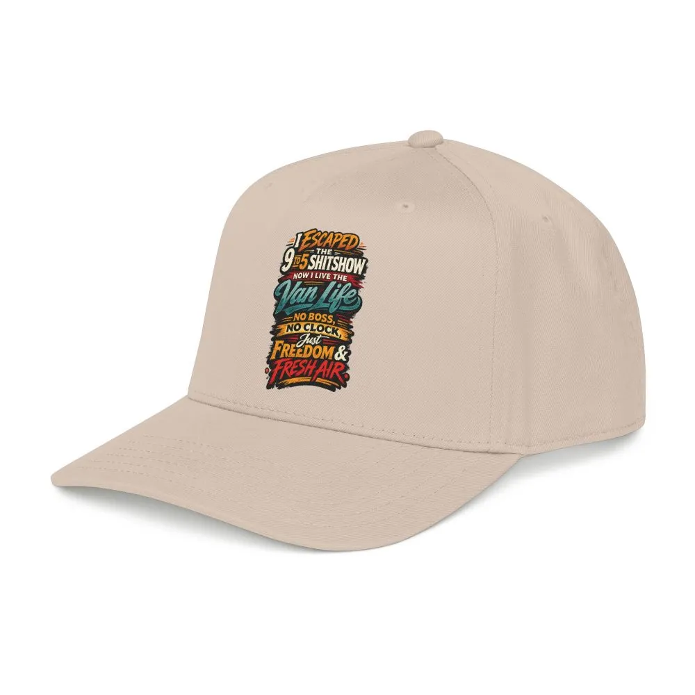 Baseball Cap - "I Escaped The 9 To 5" Design F**K-Line