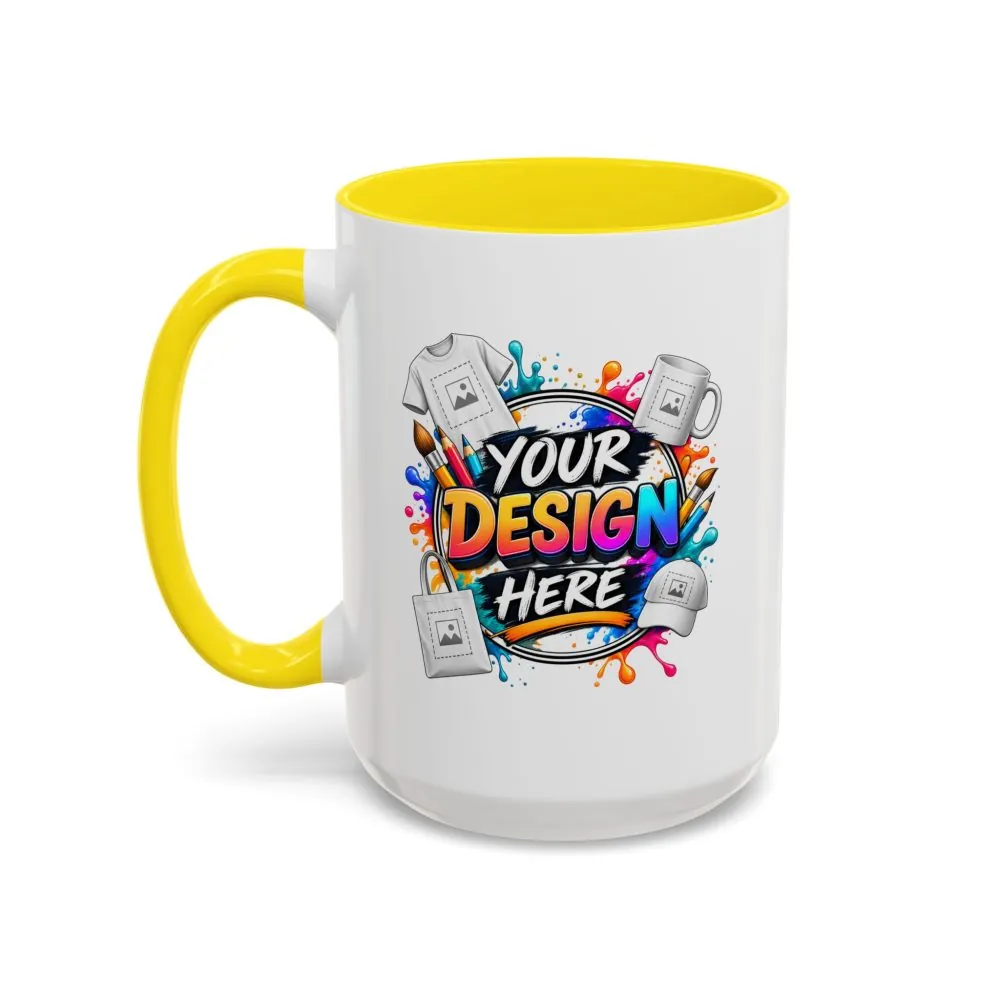 1541831633631407008_2048.jpeg Accent Coffee Mug — Colorful 'Your Design Here' Artist Print (11/15 oz)