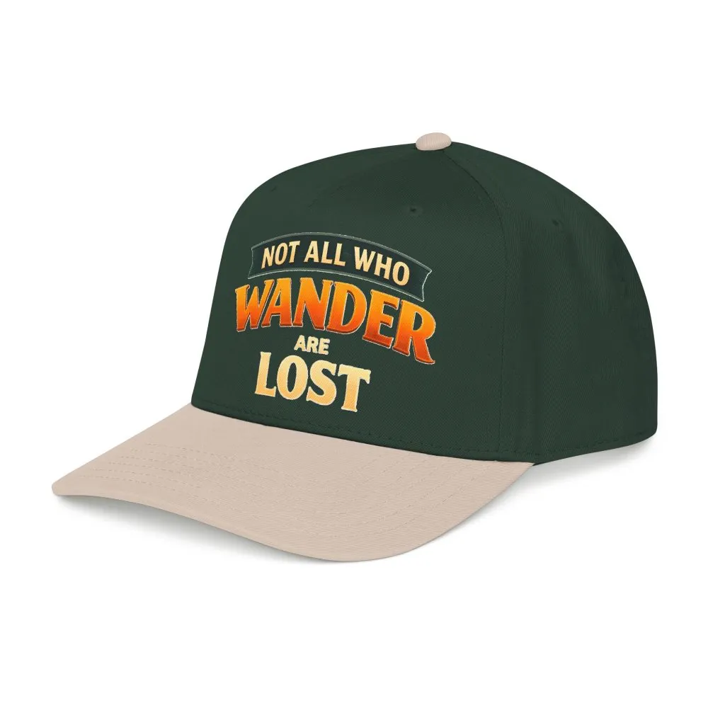 15435642906808766845_2048.jpeg Baseball Cap - "Not All Who Wander Are Lost" Design Scenic-Line