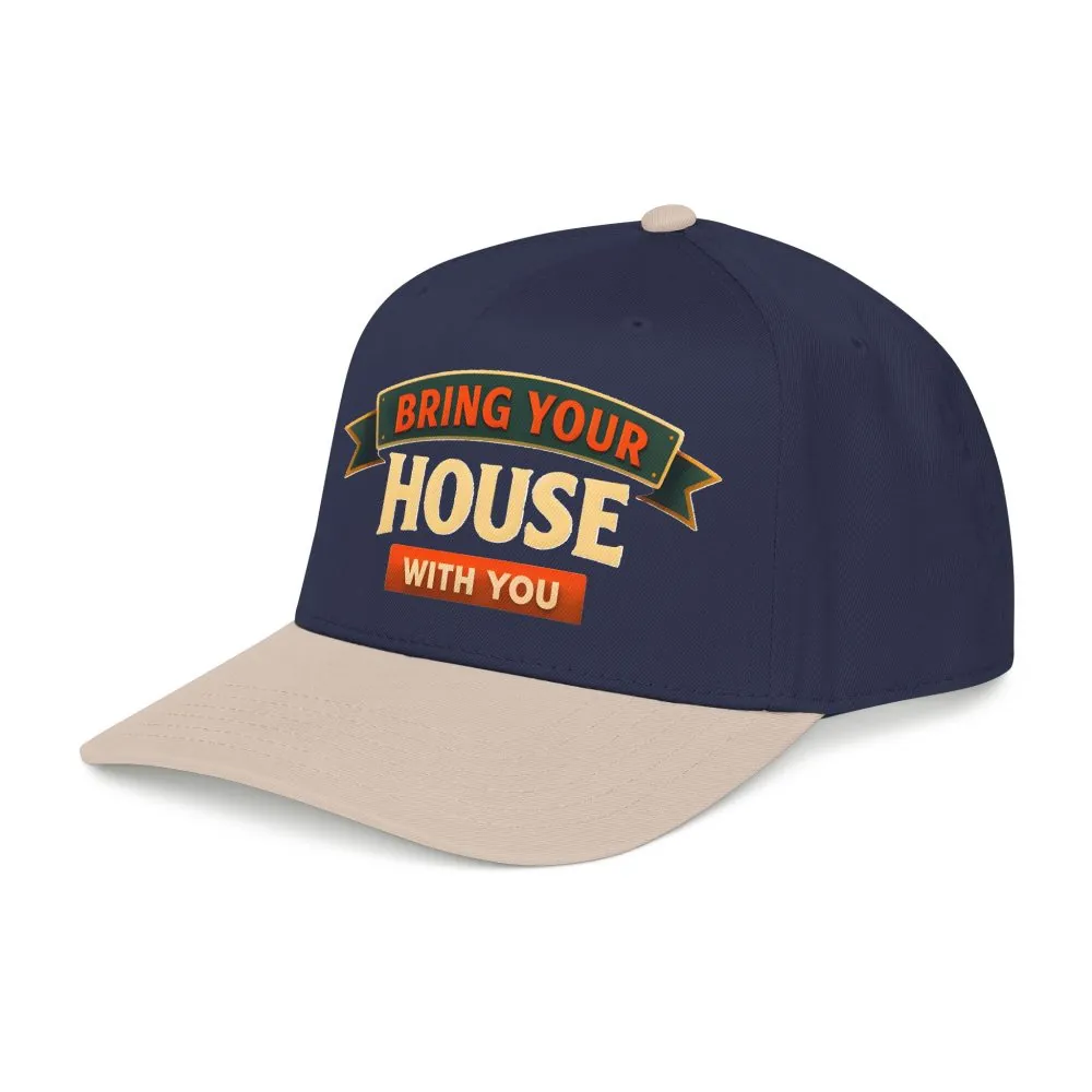 15470510657843743266_2048.jpeg Baseball Cap - "Bring Your House With You" Design Scenic-Line